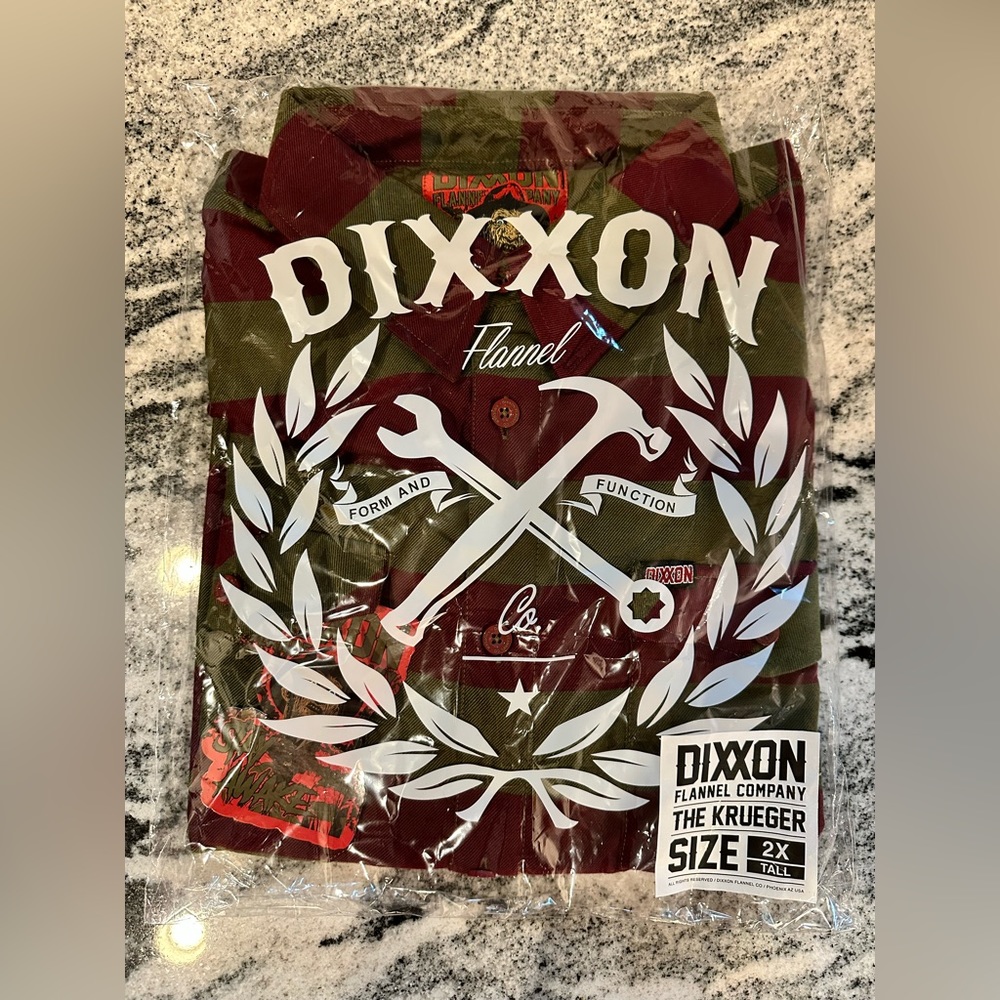 DIXXON Flannel Co Freddie Krueger limited edition flannel - 2XL TALL